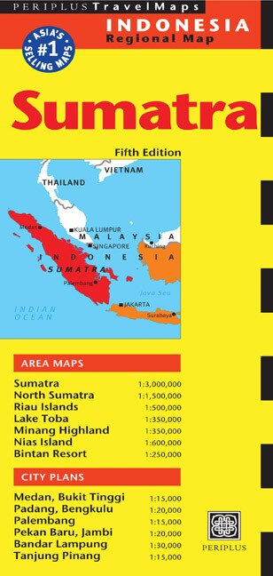 Sumatra & Medan Travel Map Fifth Edition by Periplus Editors, Paperback | Indigo Chapters