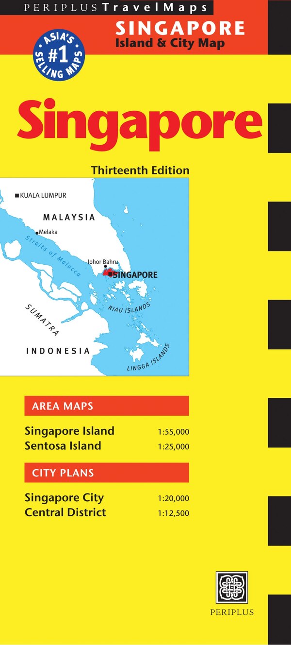 Singapore Travel Map Thirteenth Edition by Periplus Editors, Paperback | Indigo Chapters