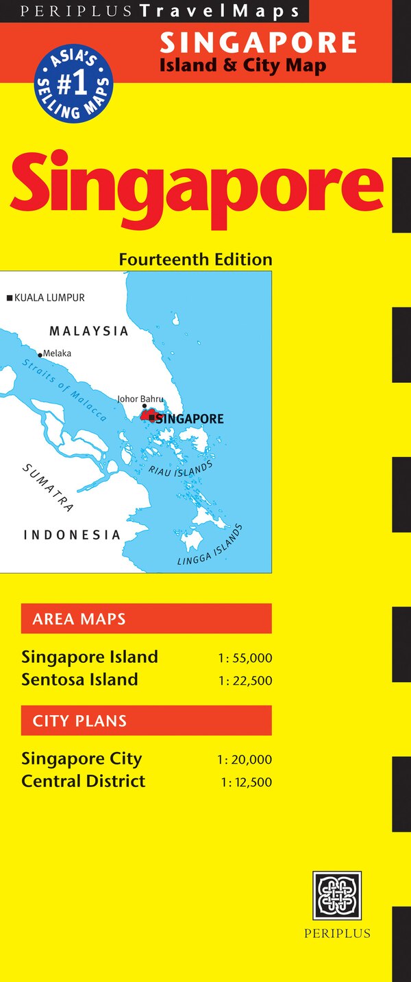 Singapore Travel Map Fourteenth Edition by Periplus Editors, Paperback | Indigo Chapters