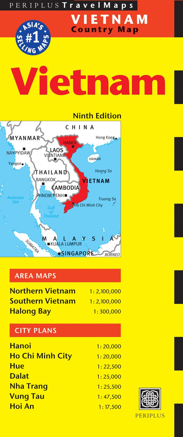 Vietnam Travel Map Ninth Edition by Periplus Editions, Paperback | Indigo Chapters