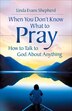 When You Don't Know What to Pray by Linda Evans Shepherd, Paperback | Indigo Chapters