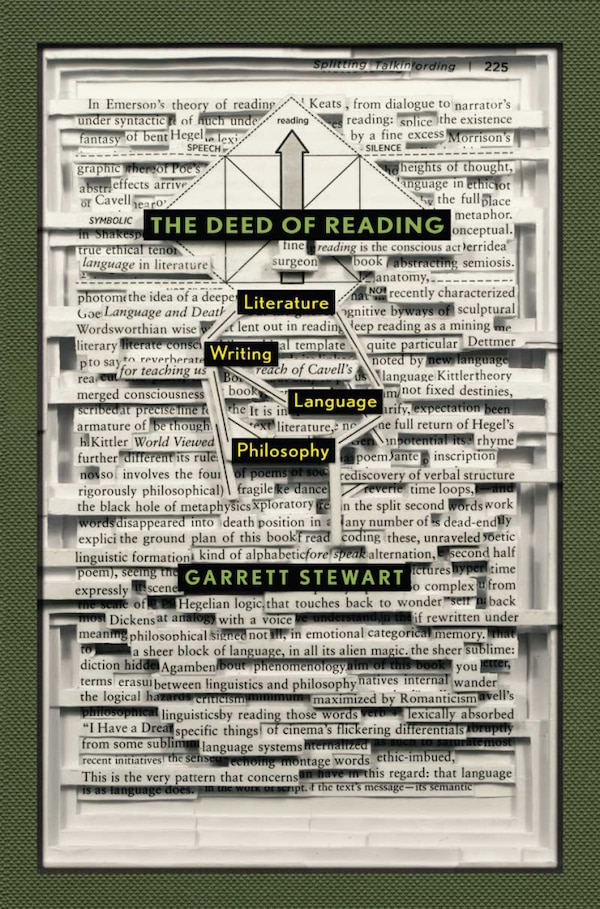The Deed of Reading by Garrett Stewart, Paper over Board | Indigo Chapters