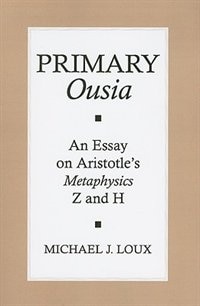 Ousia by Michael Loux, Paperback | Indigo Chapters
