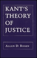 Kant's Theory of Justice by Allen Rosen, Paperback | Indigo Chapters