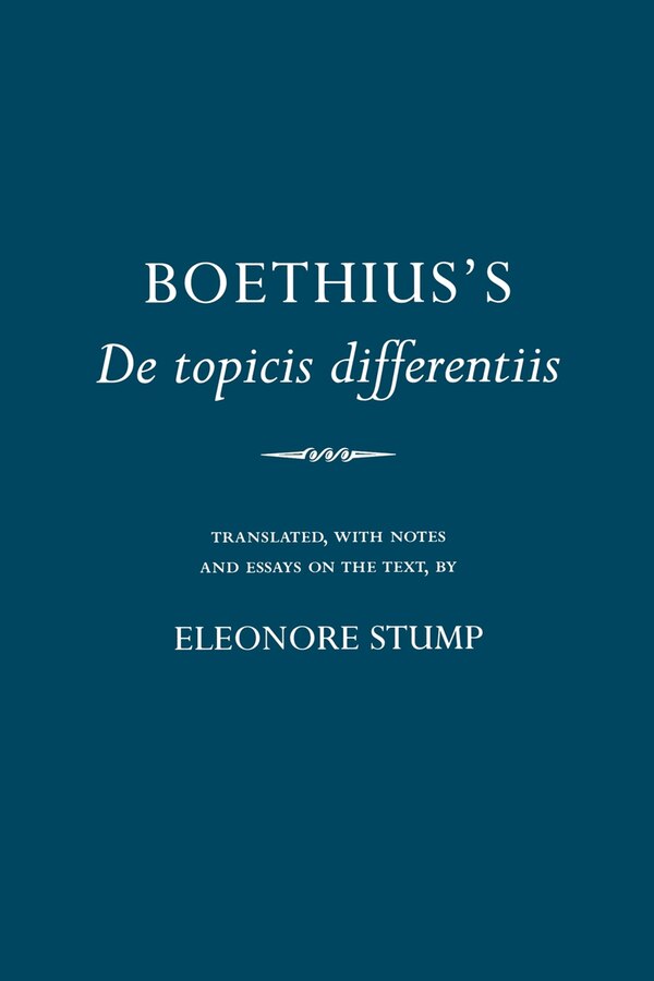 De topicis differentiis by Boethius Boethius, Paperback | Indigo Chapters