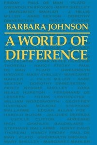 A World of Difference by Barbara Johnson, Paperback | Indigo Chapters