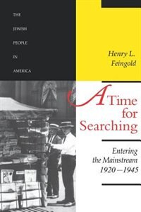 A Time for Searching by Henry L. Feingold, Paperback | Indigo Chapters