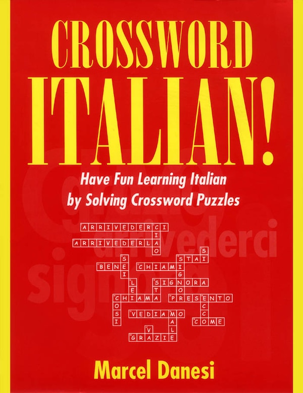 Crossword Italian by Marcel Danesi, Paperback | Indigo Chapters