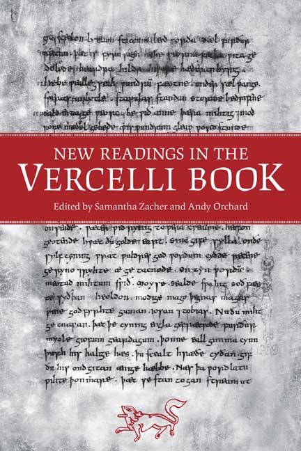 New Readings in the Vercelli Book by Samantha Zacher, Hardcover | Indigo Chapters
