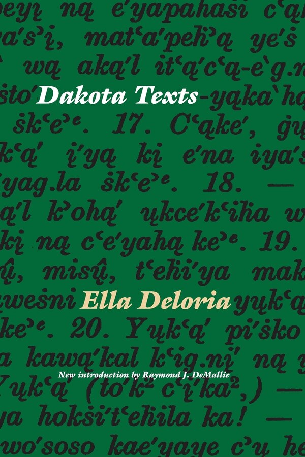 Dakota Texts by Ella Cara Deloria, Paperback | Indigo Chapters