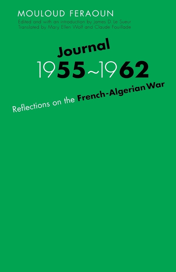Journal 1955-1962 by Mouloud Feraoun, Paperback | Indigo Chapters