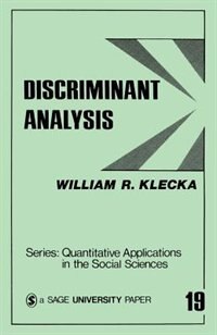 Discriminant Analysis by William Klecka, Paperback | Indigo Chapters