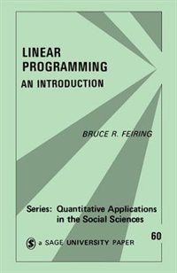 Linear Programming by B. Feiring, Paperback | Indigo Chapters