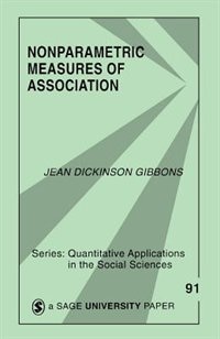 Nonparametric Measures of Association by Jean Gibbons, Paperback | Indigo Chapters