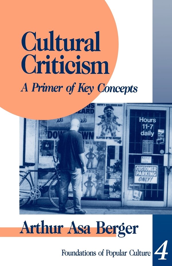 Cultural Criticism by Arthur Asa Berger, Paperback | Indigo Chapters