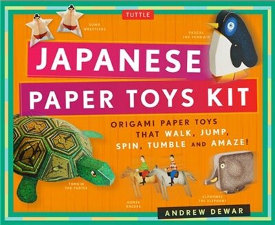 Japanese Paper Toys Kit by Andrew Dewar, Paperback | Indigo Chapters