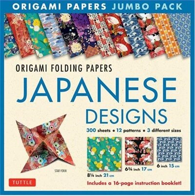 Origami Folding Papers Jumbo Pack: Japanese Designs by Tuttle Publishing, Paperback | Indigo Chapters