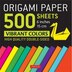 Origami Paper 500 sheets Vibrant Colors 6 (15 cm) by Tuttle Studio, Loose Leaf | Indigo Chapters