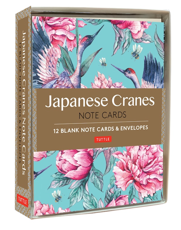 Japanese Cranes Note Cards by Tuttle Studio, Paperback | Indigo Chapters