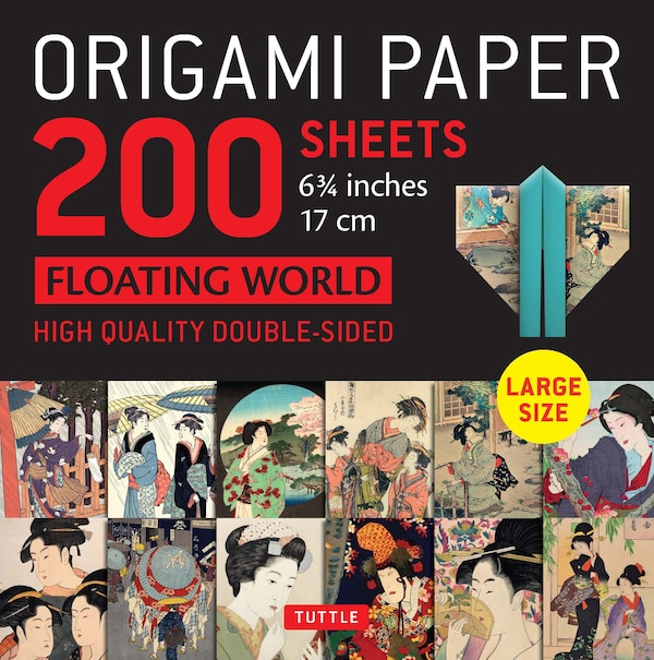 "Origami Paper 200 sheets Floating World 6 3/4" (17 cm)" by Tuttle Publishing, Loose Leaf | Indigo Chapters