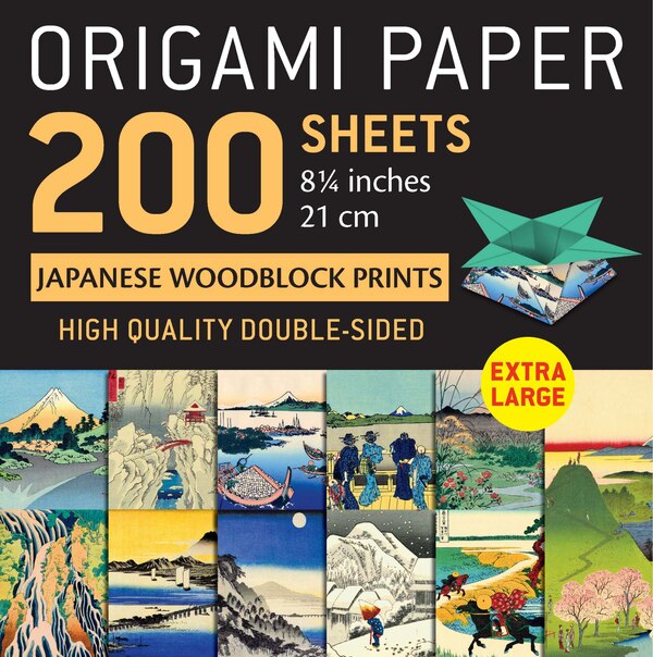 Origami Paper 200 sheets Japanese Woodblock Prints 8 1/4" by Tuttle Publishing, Loose Leaf | Indigo Chapters