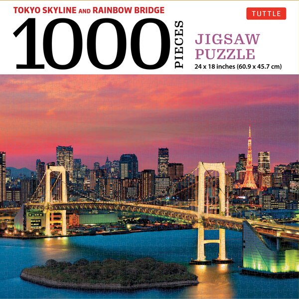 Tokyo Skyline and Rainbow Bridge - 1000 Piece Jigsaw Puzzle by Tuttle Publishing, Paperback | Indigo Chapters