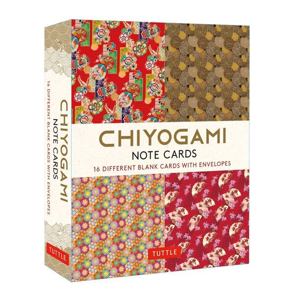 Chiyogami Japanese 16 Note Cards by Tuttle Studio, Paperback | Indigo Chapters