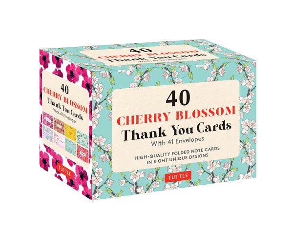 Cherry Blossoms 40 Thank You Cards with Envelopes by Tuttle Studio, Paperback | Indigo Chapters