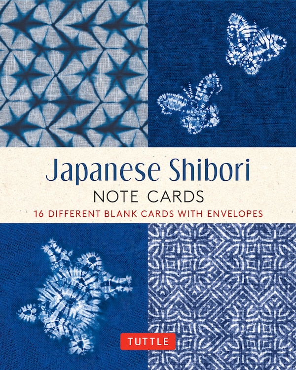 Japanese Shibori 16 Note Cards by Tuttle Studio, Paperback | Indigo Chapters