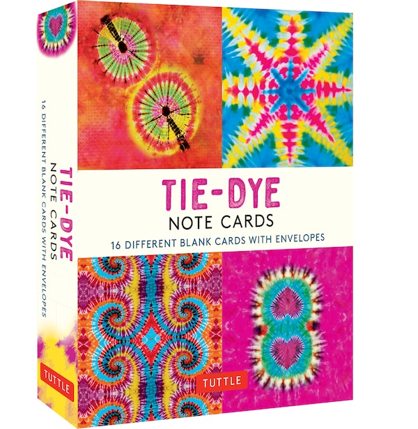 Tie-Dye 16 Note Cards by Tuttle Studio, Paperback | Indigo Chapters