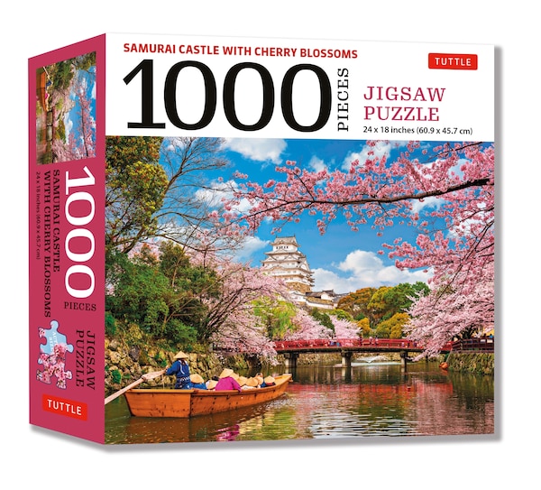 Samurai Castle with Cherry Blossoms 1000 Piece Jigsaw Puzzle by Tuttle Publishing, Paperback | Indigo Chapters