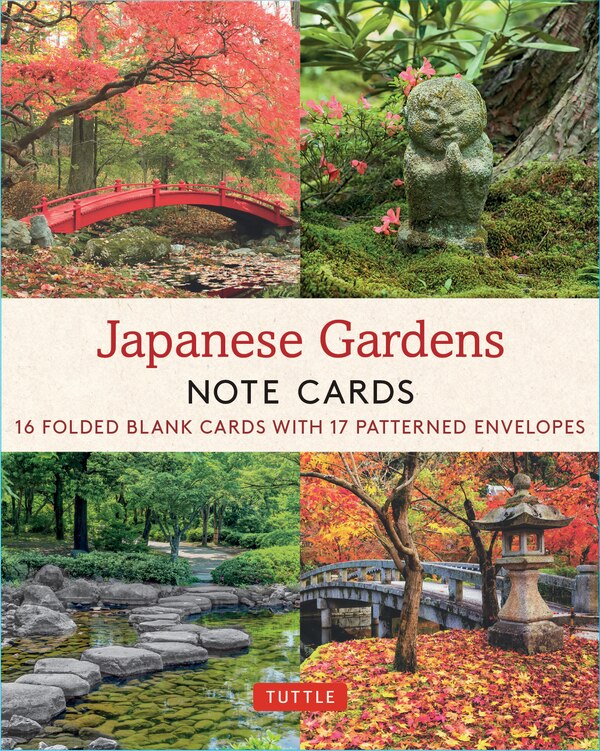 Japanese Gardens 16 Note Cards by Tuttle Studio, Paperback | Indigo Chapters