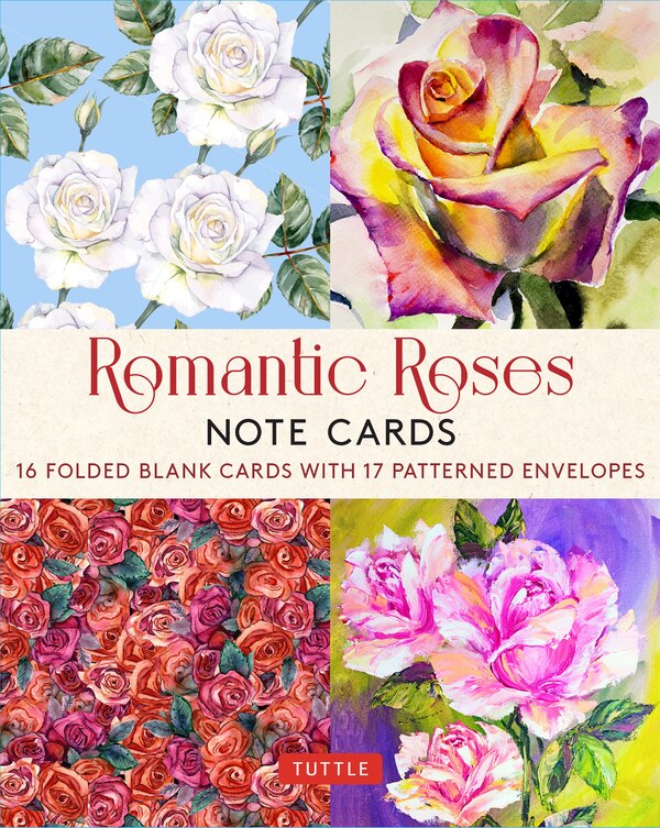 Romantic Roses 16 Note Cards by Tuttle Studio, Paperback | Indigo Chapters