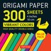 Origami Paper 300 sheets Vibrant Colors 4 (10 cm) by Tuttle Studio, Loose Leaf | Indigo Chapters
