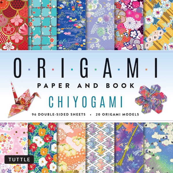 Chiyogami Origami Paper and Book by Tuttle Studio, Hardcover | Indigo Chapters