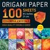 Origami Paper 100 sheets Colorful Crystals 8 1/4 by Tuttle Studio, Loose Leaf | Indigo Chapters
