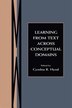 Learning From Text Across Conceptual Domains by Cynthia R Hynd, Paperback | Indigo Chapters