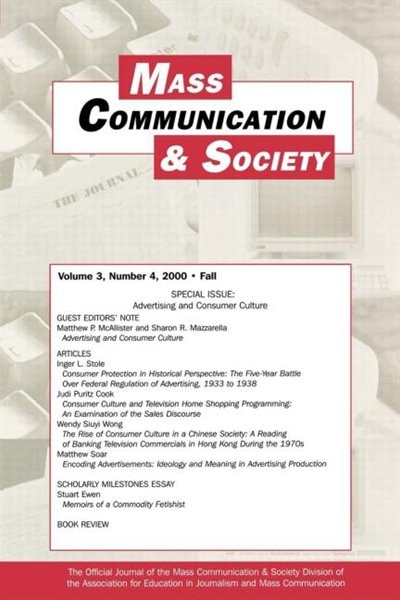 Advertising and Consumer Culture by Matthew P. Mcallister, Paperback | Indigo Chapters