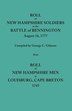 Roll of New Hampshire Soldiers at the Battle of Bennington August 16 1777 Published with Roll of New Hampshire Men at Louisburg Cape