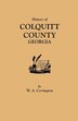 History Of Colquitt County [georgia] by W A Covington, Paperback | Indigo Chapters