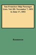 San Francisco Ship Passenger Lists. Vol. III by Louis J Rasmussen, Hardcover | Indigo Chapters