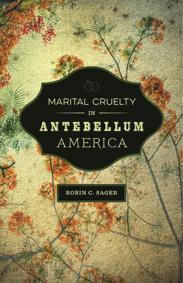 Marital Cruelty In Antebellum America by Robin C. Sager, Hardcover | Indigo Chapters