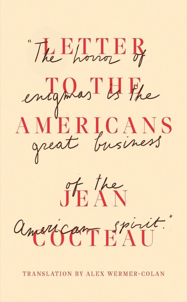 Letter To The Americans by JEAN COCTEAU, Paperback | Indigo Chapters