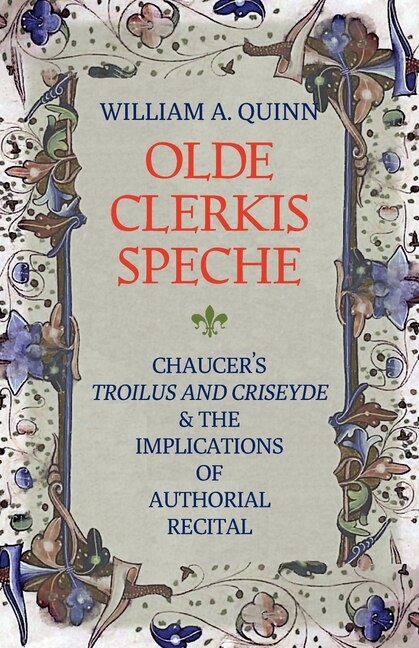 Olde Clerkis Speche by William A. Quinn, Paperback | Indigo Chapters