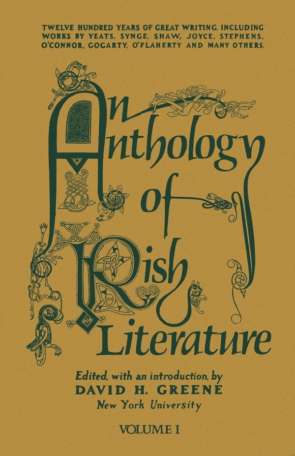 An Anthology of Irish Literature (Vol. 1) by Richard Green, Paperback | Indigo Chapters