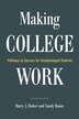 Making College Work by Harry J. Holzer, Paperback | Indigo Chapters