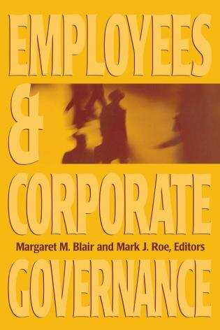 Employees and Corporate Governance by Margaret M. Blair, Paperback | Indigo Chapters
