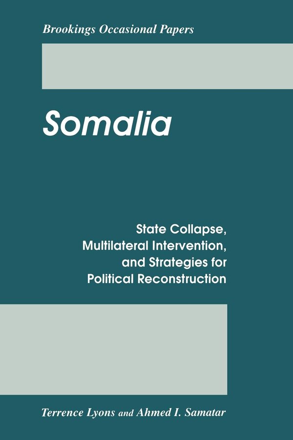 Somalia by Terrence Lyons, Paperback | Indigo Chapters