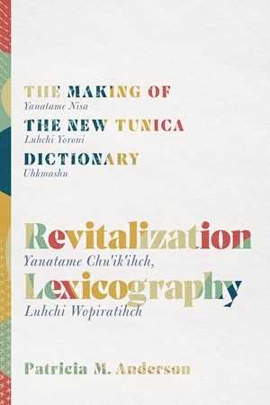 Revitalization Lexicography by Patricia Anderson, Paperback | Indigo Chapters
