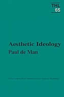 Aesthetic Ideology by Paul de Man, Paperback | Indigo Chapters